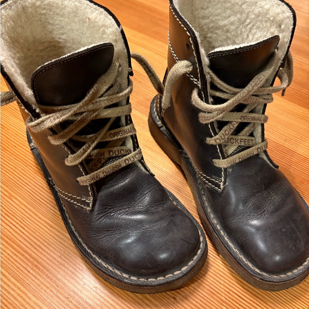 Duckfeet Odense Sherling lined boots - size 39
